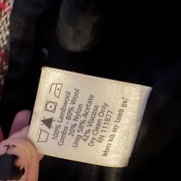 Vintage 2008 "L.A.M.B." plaid jacket - Picture 8 of 8